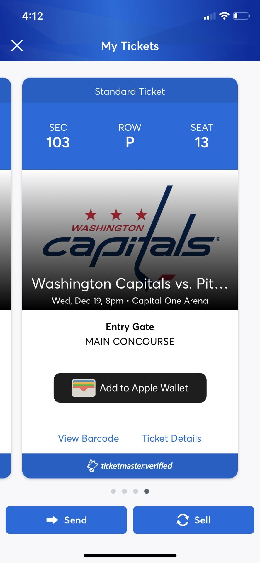 Washington Capitals Vs Pittsburgh Penguins