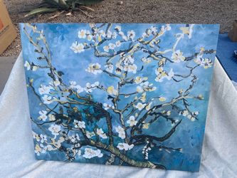 Van Gogh Almond Blossom Canvas Painting