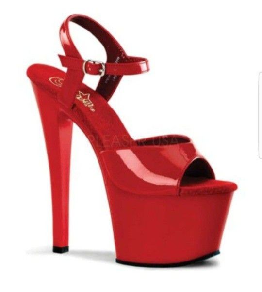 Stilettos By Pleaser Sexy Than Ever Heels🔥
Size: 8
Heel: 7"