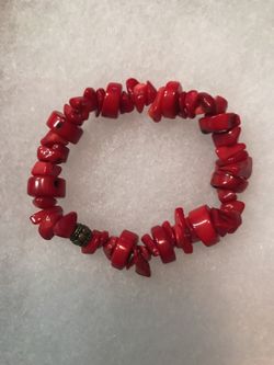 Coral bracelet