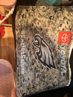 Philadelphia Eagles Salute To Service Camo Flag NFL Toyota Team Banner