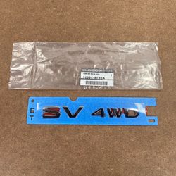 Nissan Pathfinder 2022 to 2024 Nameplate Genuine OEM Back Emblem New 90896-6TB0A
