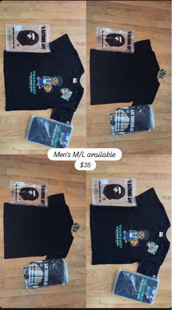 Youngboy/Bape collab shirt black