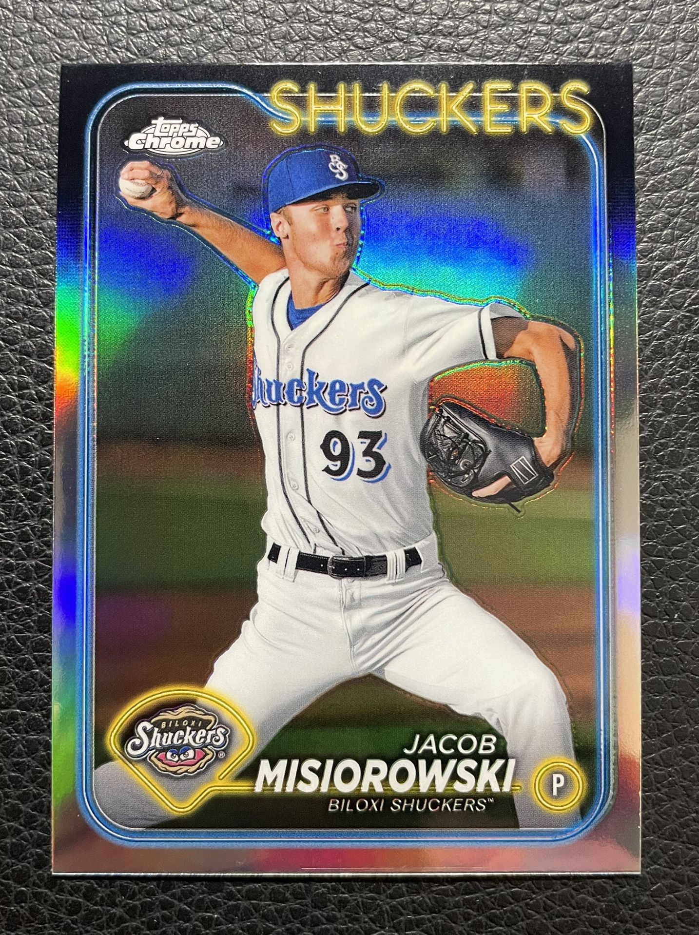 2024 Topps Chrome Pro Debut Jacob Misiorowski #PDC-171 Refractor Rookie Card