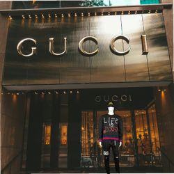 Gucci “LIFE IS GUCCI” Crewneck