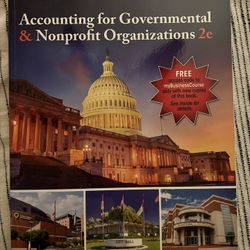 Accounting For Governmental And nonprofit Organizations 2e