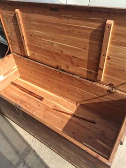 Cedar hope chest