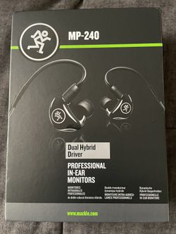 Professional In Ear Makie Mp240.   $99