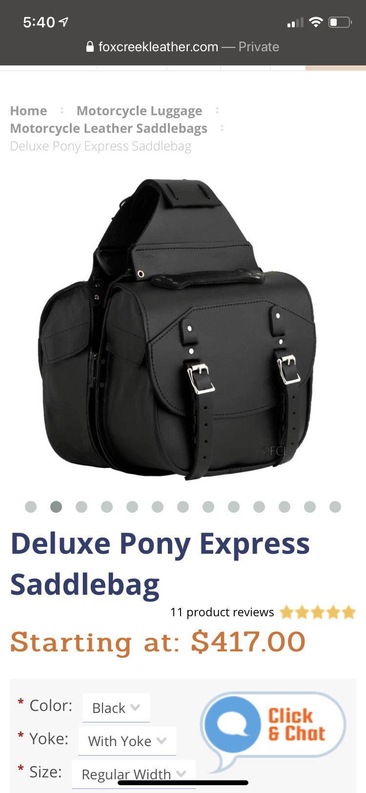 Deluxe Pony Express Saddlebag - Make an offer!