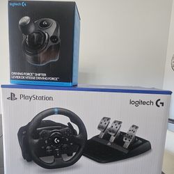 !! PS5 G923 Racing, Pedals And Shifter !!