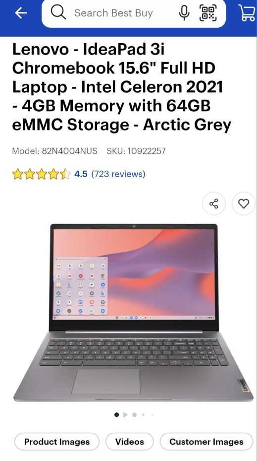Lenovo CHROMEBOOK Brand New  64GB
