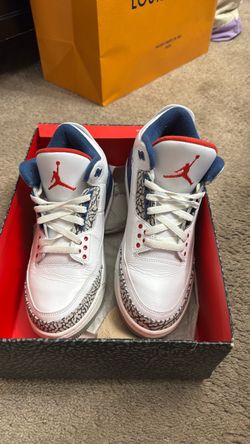Air Jordan 3 True Blue Size 9.5