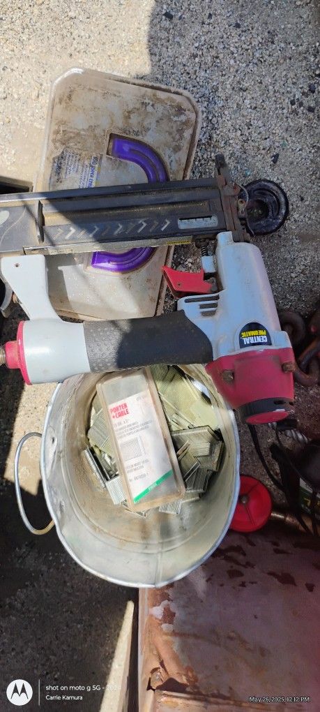 Air Brad nailer/Stapler