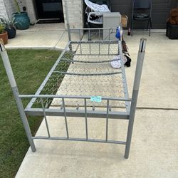 Metal Twin Bed