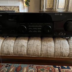 Kenwood 5.1 Surround Receiver And Polk Audio R40 Front Channel Speakers 