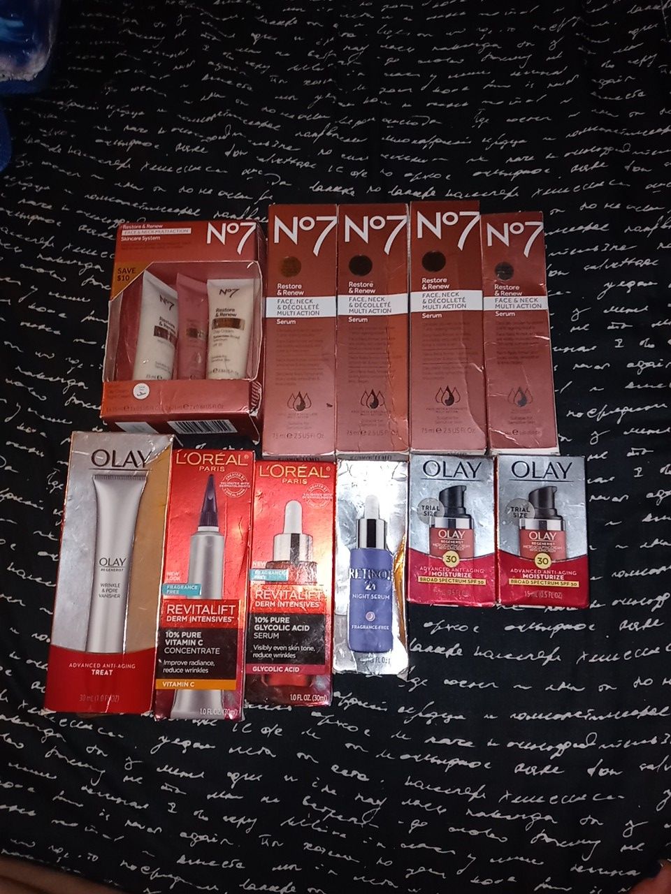 No7 and Loreal FACE CREAMS