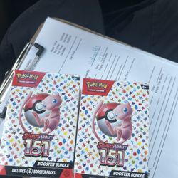 151 Booster Bundle 