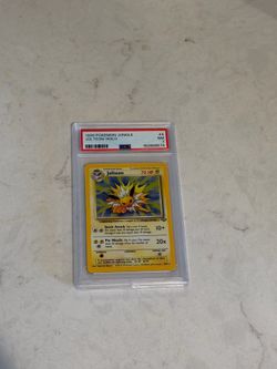 Jolteon Jungle Halo Rare Unlimited #4/64 1999 PSA 7!