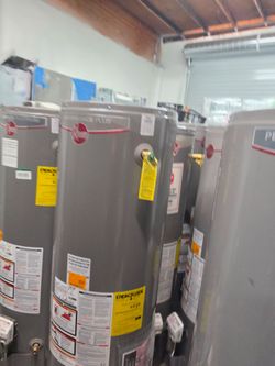 New Water Heater Rheem Performance