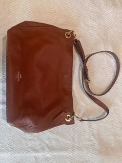 Coach Pebbled Leather Clarkson Boho Shoulder Bag