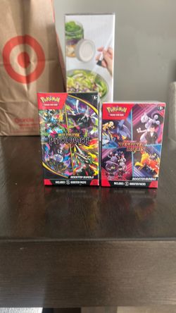Mega evolution (pitch black)/Destined Rivals booster bundle