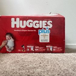 Huggies Plus Newborn Diapers 