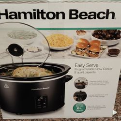 New 5 qt Crockpot digital controlled