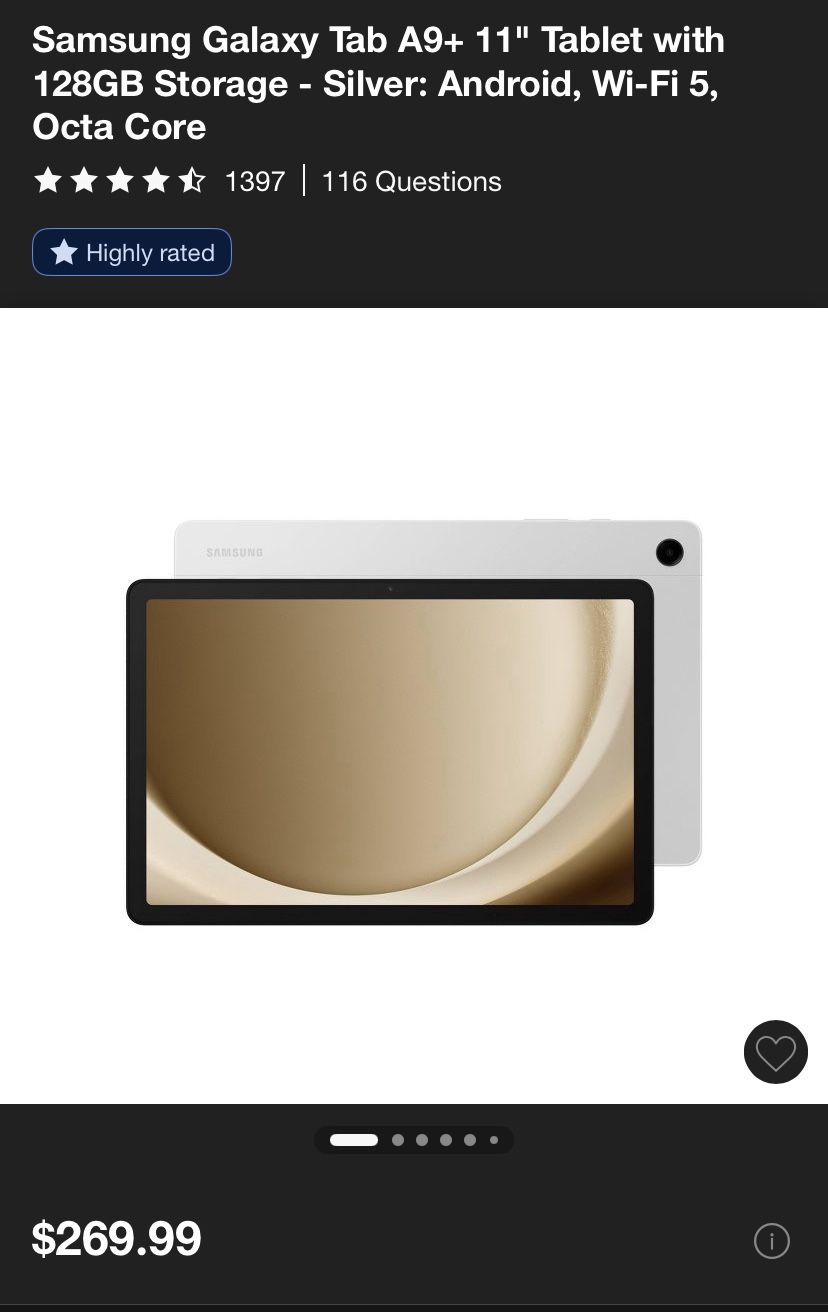 Galaxy Tablet A9