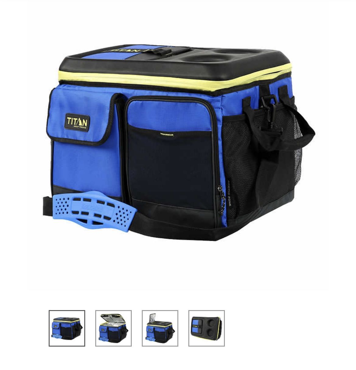 New - Titan 50-Can Collapsible Cooler