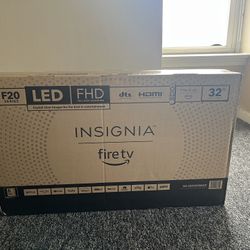 32” Insignia Fire T.V.  F20 Series