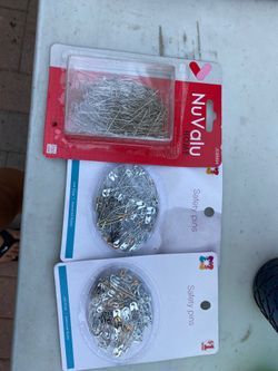Pins and safety pins