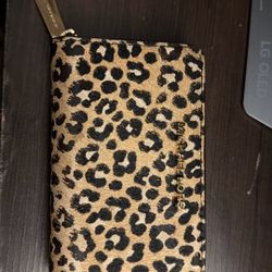 Michael Kors Leopard Mini Wallet 