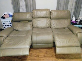 Leather Reclining Couch