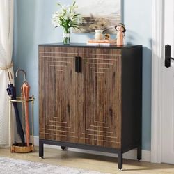 New assembled Shoe Cabinet with Doors, 20 Pairs Entryway Shoe Storage Cabinet with Shelves, 5-Tier Modern Free Standing Shoe Racks Storage Organizer f