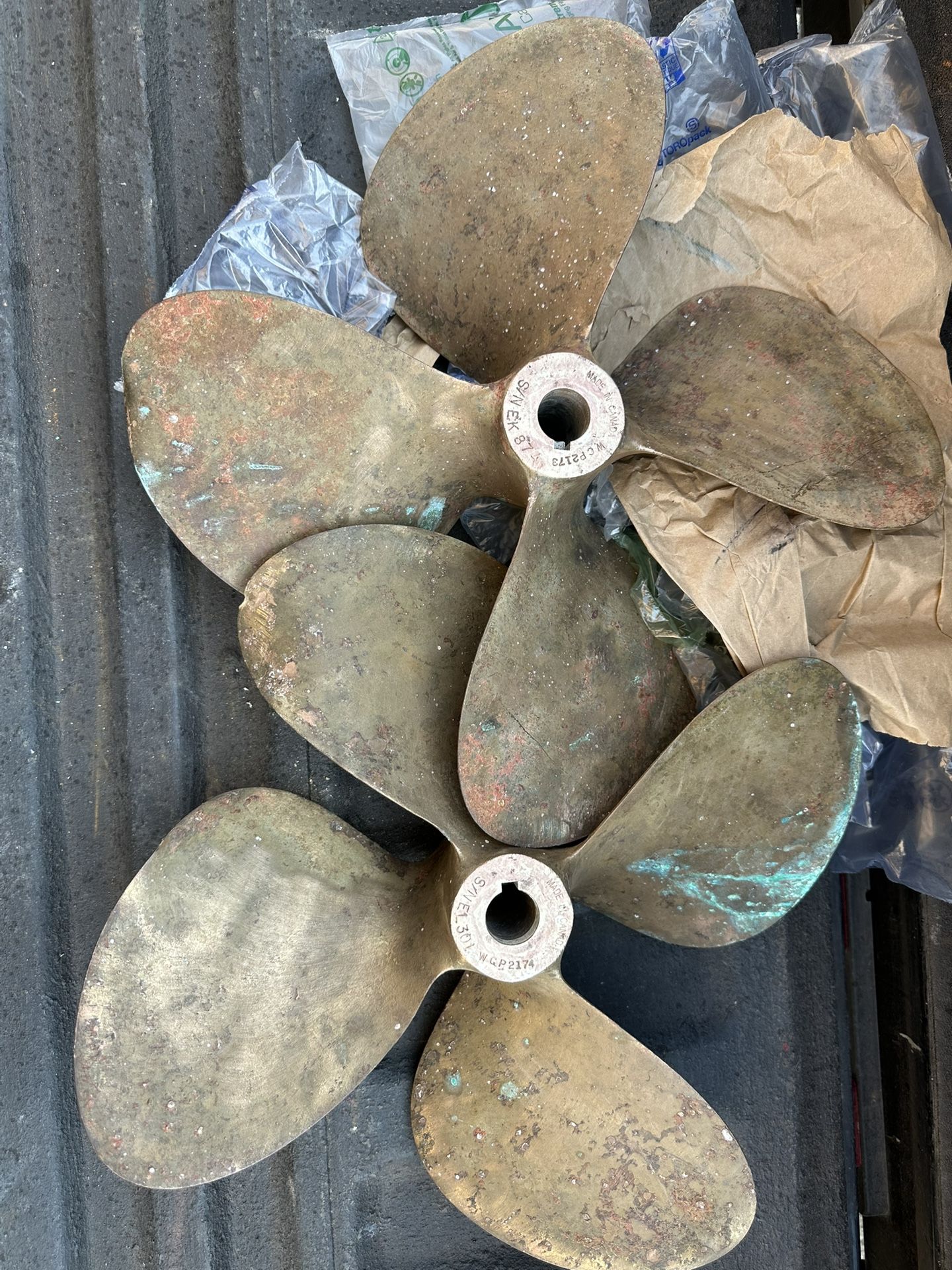 BOAT PROPELLERS TURBO HIGH PERFORMANCE