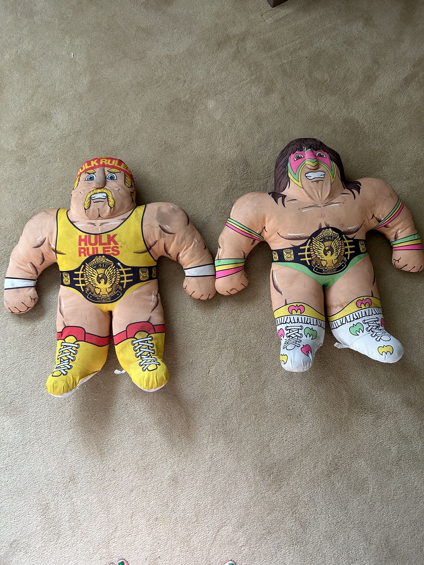 WWF Hulk Hogan Wrestling Buddies Toy Doll