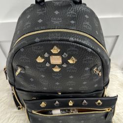 MCM Dual Stark Backpack Authentic 