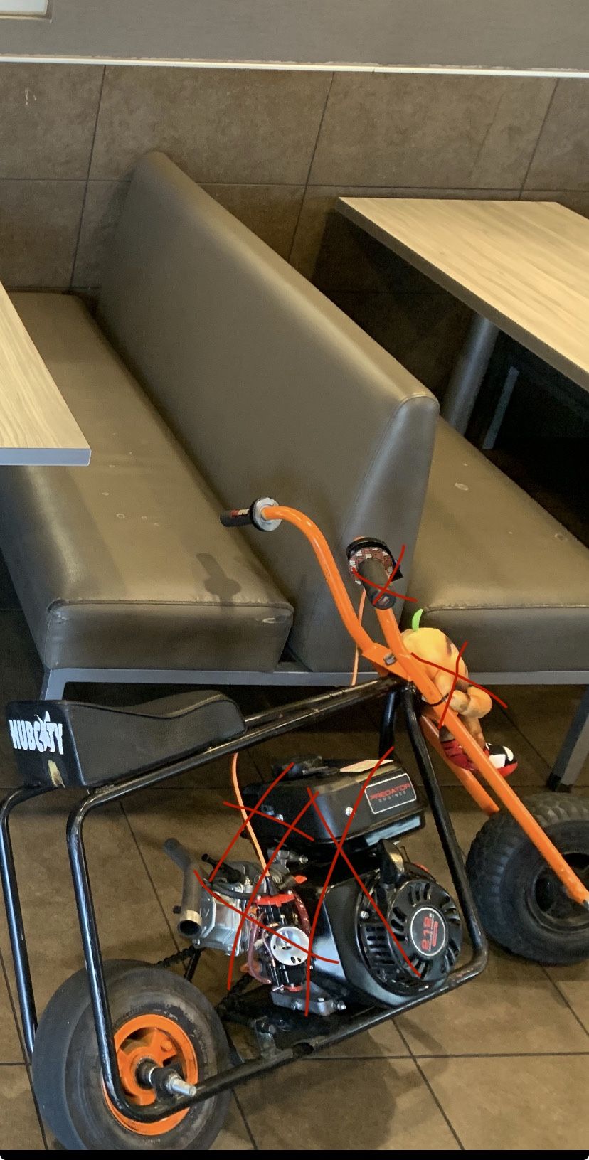 Mini Bike Frame Joes