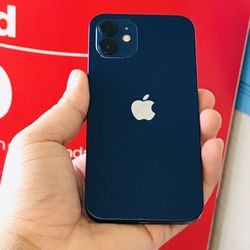iPhone 12 128GB Unlocked Blue Color 