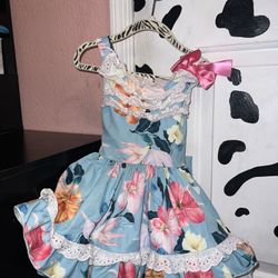 Vintage Puffy Girl Dress