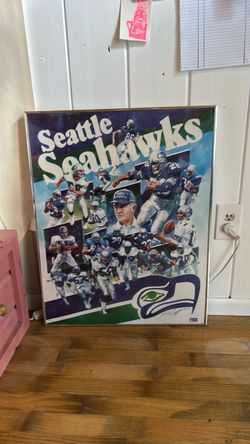 Vintage Seahawks poster