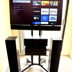 Smart TV and Sound System 