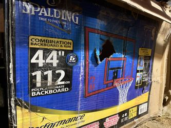 Basketball Backboard And Rim Combo