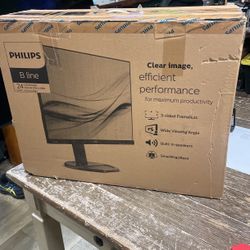 24” Frameless Philips Monitor NEW $90