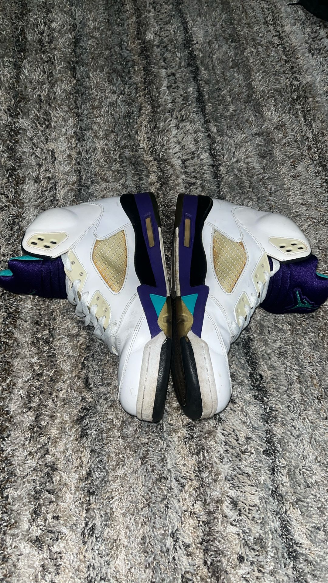 Jordan Grape 5’s Size 9