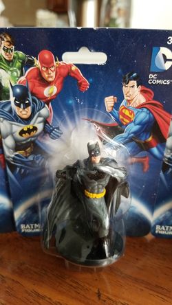 (3) DC Comics Batman Mini Figurines
