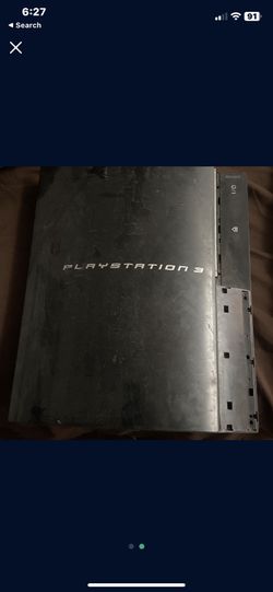 FAT PLAYSTATION 3 all cords NO REMOTE / comes with one game NARUTO