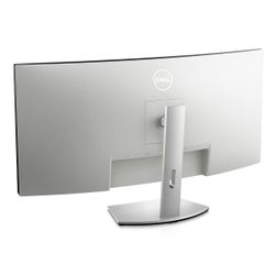 34" Dell curved ultrawide USB-C KVM monitor - White