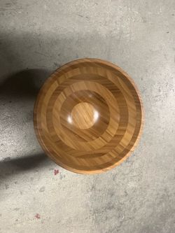IKEA Bamboo Serving Bowl