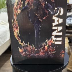 Luxury figure of Sanji from One Piece, 30 cm collectible statue, manga.. Figura de lujo de Sanji de One Piece, estatua coleccionable de 30 cm, manga.